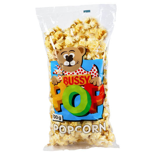 Unser Bussy Pop 100g süßes Popcorn